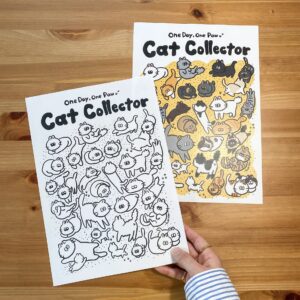 Cat Collecter(コンビニ印刷用イラスト)